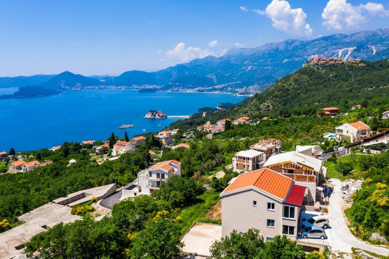 Apartmani Visum Ilha Sveti Stefan Exterior foto