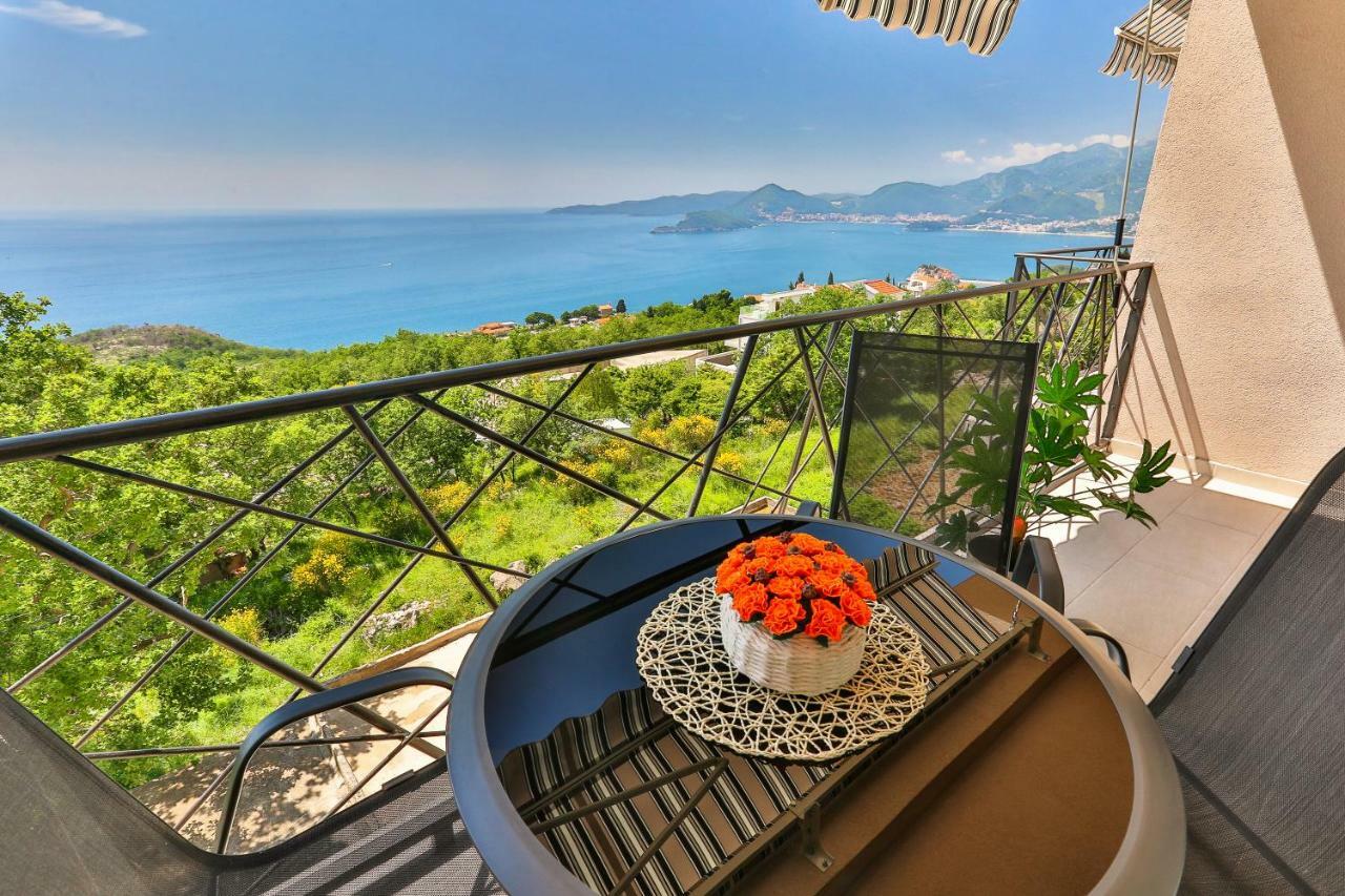 Apartmani Visum Ilha Sveti Stefan Exterior foto