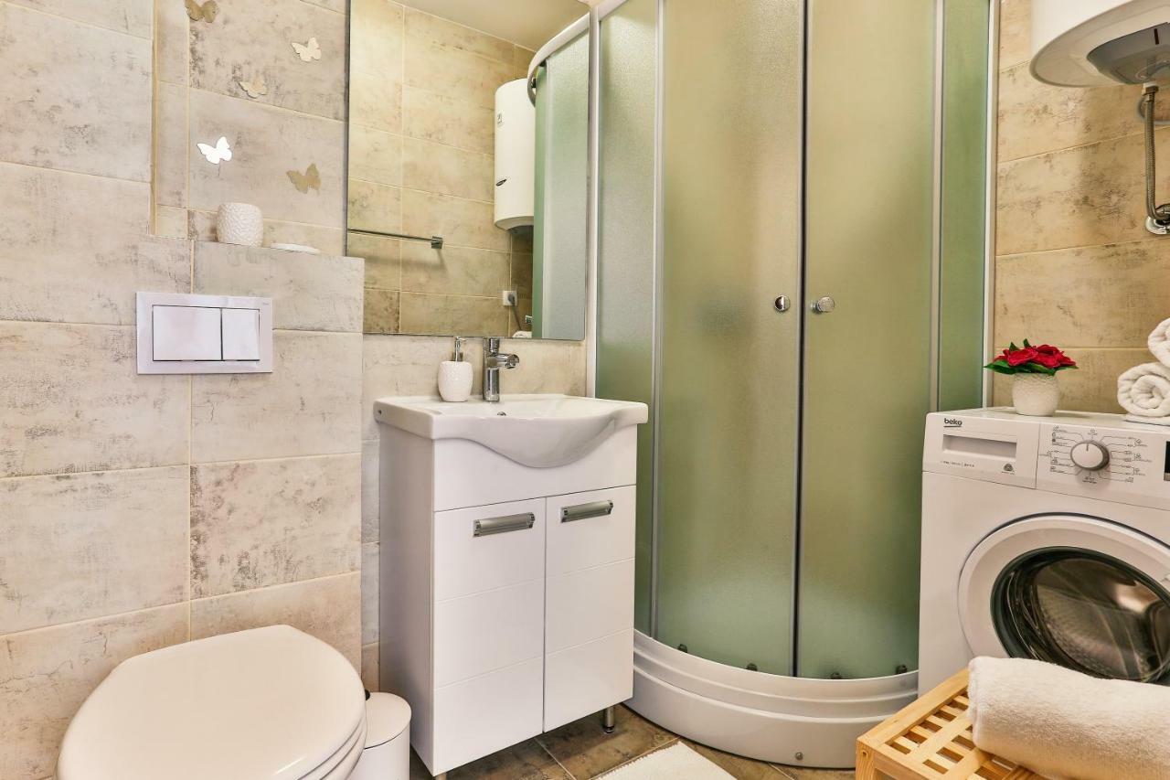 Apartmani Visum Ilha Sveti Stefan Exterior foto