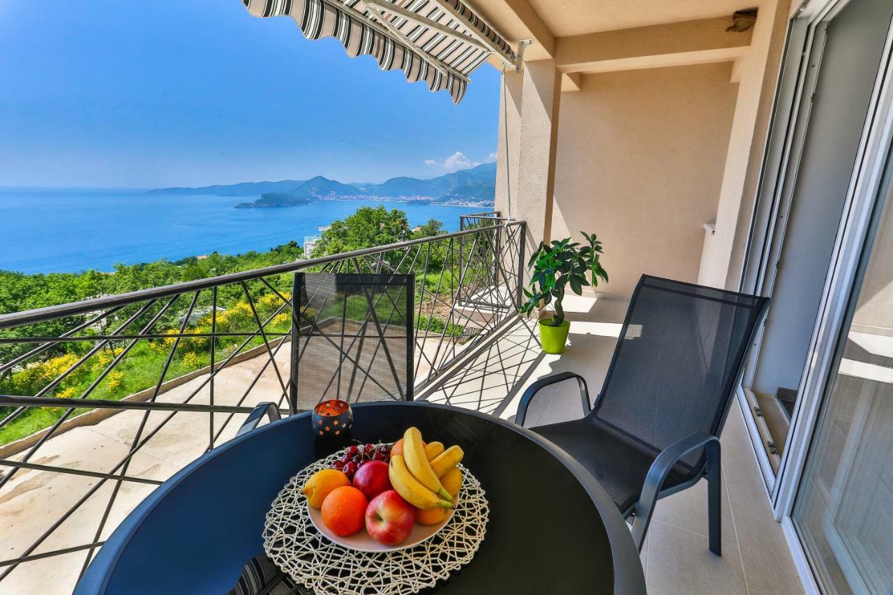 Apartmani Visum Ilha Sveti Stefan Exterior foto