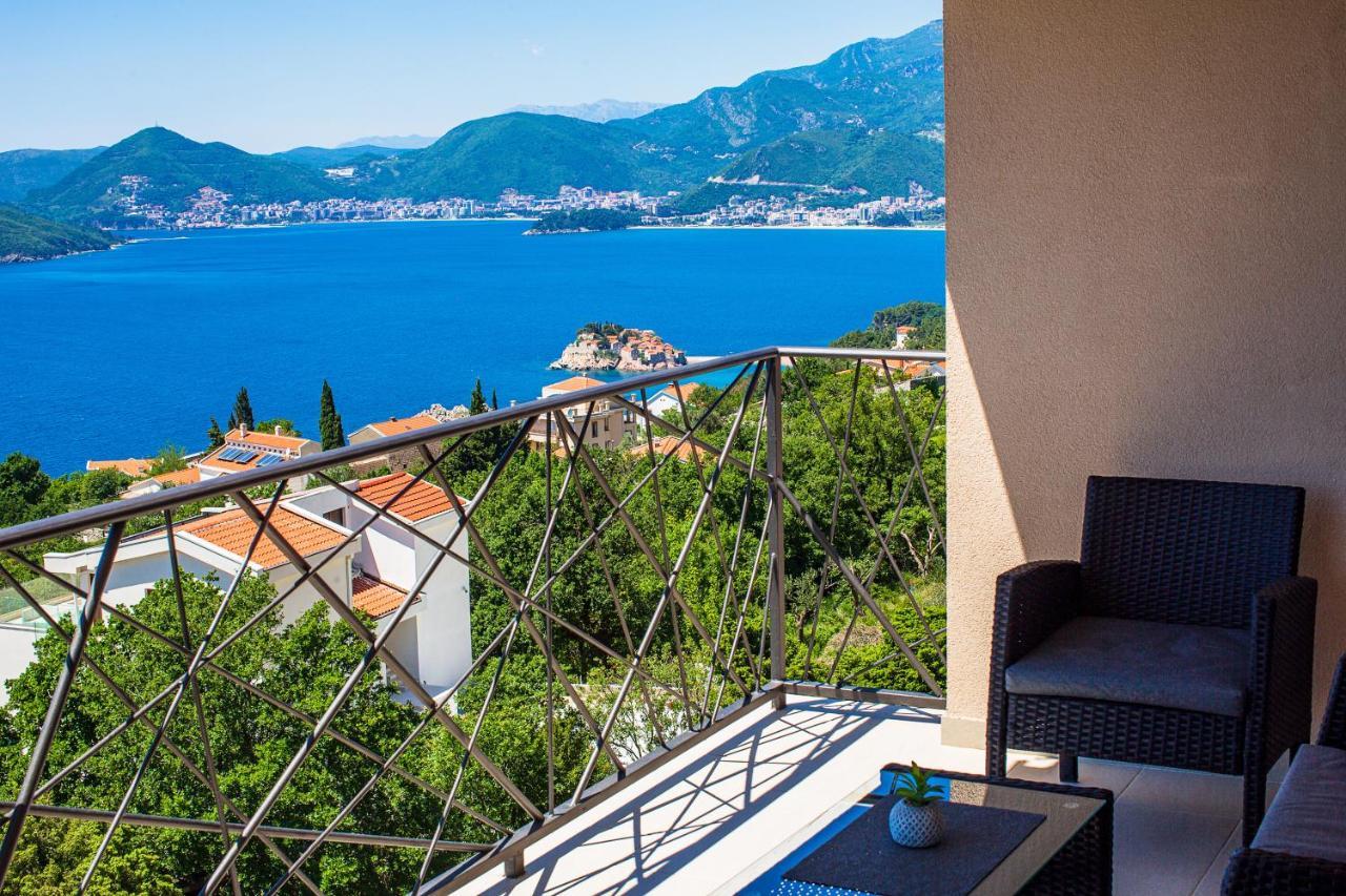 Apartmani Visum Ilha Sveti Stefan Exterior foto