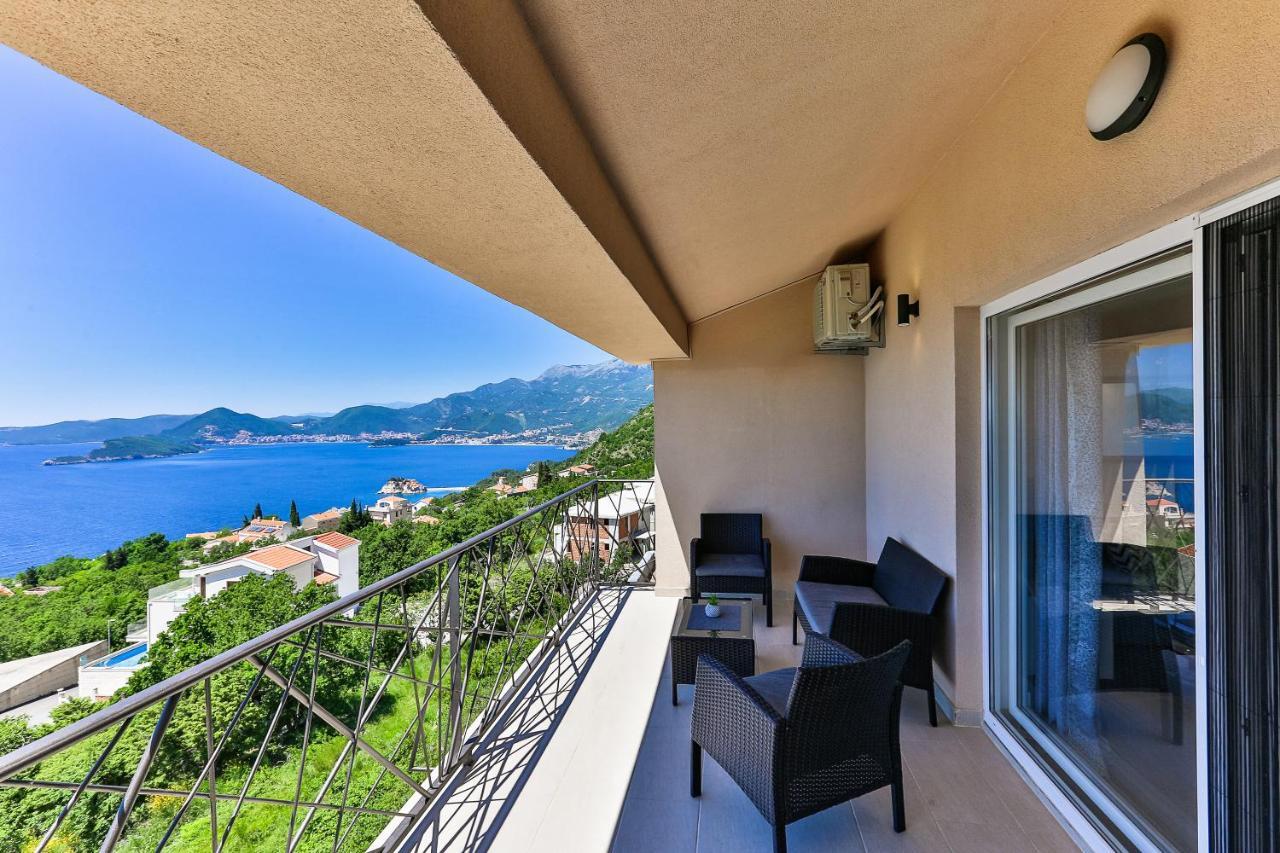 Apartmani Visum Ilha Sveti Stefan Exterior foto