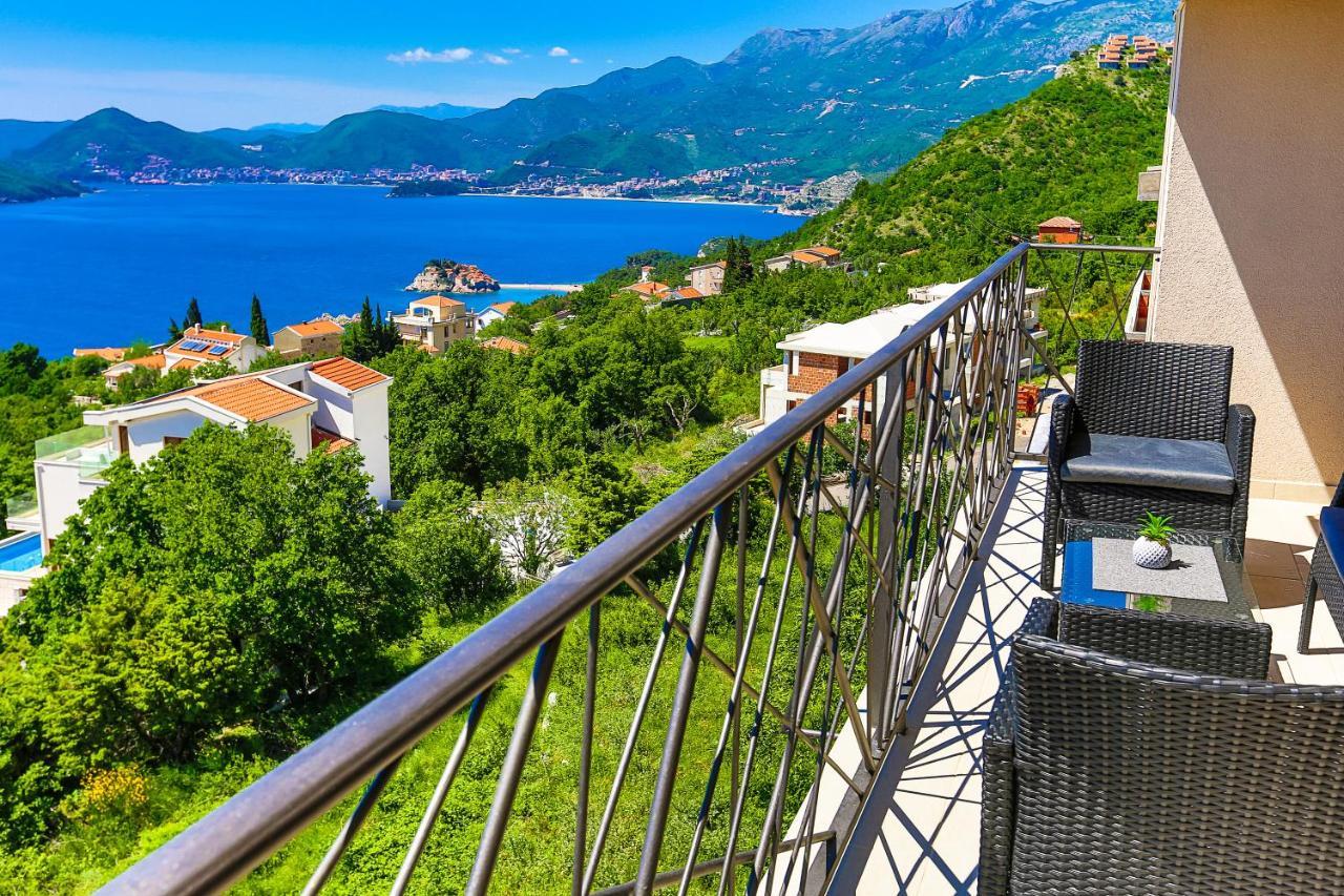 Apartmani Visum Ilha Sveti Stefan Exterior foto